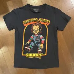 【公式】チャイルドプレイ チャッキー Tシャツ M 黒 WANNA PLAY?のサムネイル