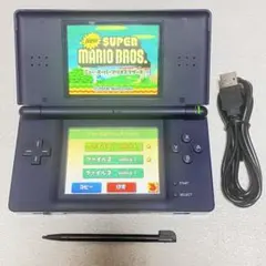 OD3【清掃&動作確認済】Nintendo DS Lite エナメルネイビー本体のサムネイル