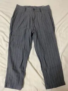 ストライプ カジュアルパンツ