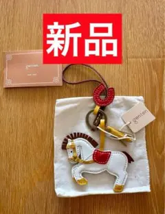 genten ゲンテン ☆未使用☆ワクワクチャーム 白馬 本革 干支 - メルカリ