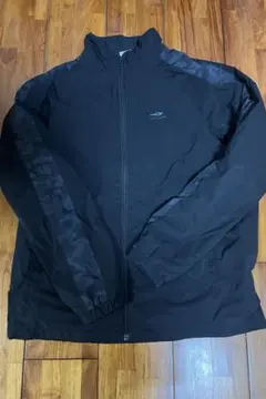 ブラックジャケット 迷彩柄袖【Mサイズ】