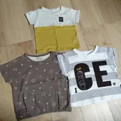 男の子半袖Tシャツ3枚セット