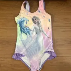 エルサ プリント 水着 110/116