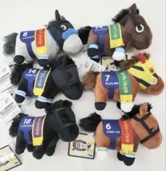 A*C様 サラブレッドコレクション マスコットボールチェーン33 全6種セット