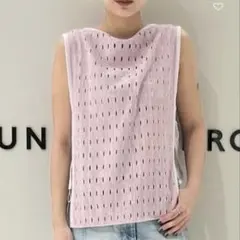 最終値下げ！PHEENY 新作フリースジップアップベスト<GLAY>