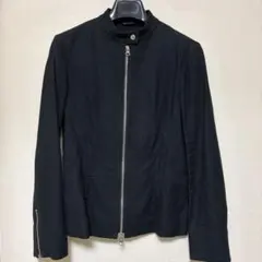 COMME CA DU MODE ノーカラージャケット ブラックのサムネイル