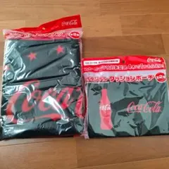 コカ・コーラ　非売品　オリジナルブランケット・クッションポーチ
