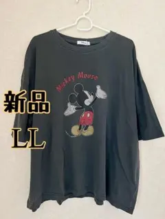 新品 ☆ ミッキーマウス ディズニー Tシャツ LLサイズ