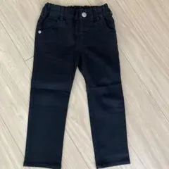 べべ　ブラック ロングパンツ