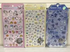 ボンボンドロップシール スヌーピー みるみるちゃん3枚セット【正規品】