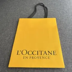 L'Occitane 黄色 紙袋
