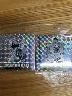 ドラゴンボール　40周年記念　シールウエハース　第一巻、第四十二巻　シール