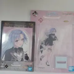 一番くじ シャニマス シャイニーカラーズ 鈴木羽那 アクリルスタンド 案内状