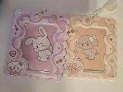 mikko フォトカードホルダー キーホルダー セット