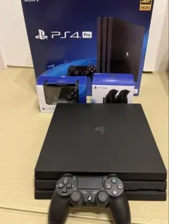 PS4 Pro 1TB 本体 コントローラー2個 コントローラー充電スタンド