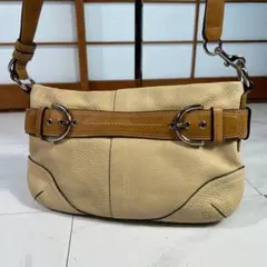 COACH 1427 レザー ワンショルダーバッグ 袋付 - メルカリ