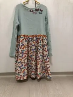 メゾピアノ　花柄ワンピース