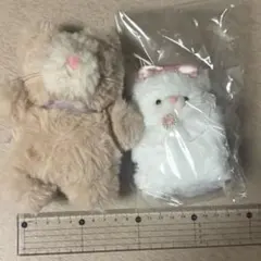 作家様　猫ぬいぐるみ　2点