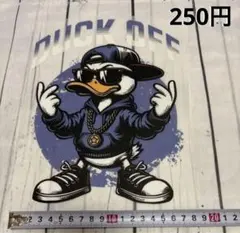 272 DUCK OFF アイロンプリントシート