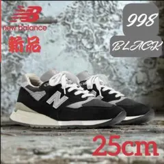 新品未使用】New Balance 998 黒 28.5cm - メルカリ