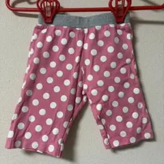 mikihouse ミキハウス ハーフパンツ 90 ピンク ドット 水玉