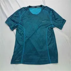 ★ NIKE ランニング DRI-FIT 半袖Tシャツ ブルー系 メンズ