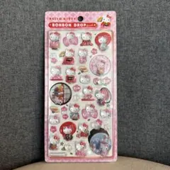 【国内正規品】ボンボンドロップシール　キティ和柄　桜　舞妓