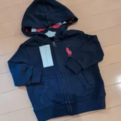 ✤ラルフローレン新品✤フード付パーカー12M✤ネイビー