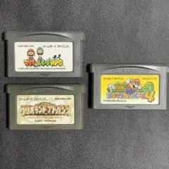 ゲームボーイアドバンス ソフト 3本セット