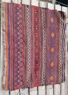 オールドキリム　トライバル　ラグ