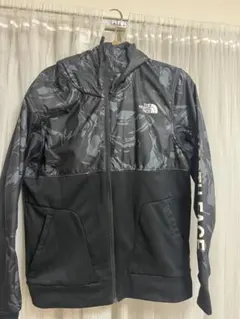 THE NORTH FACE フルジップ パーカー M ブラック/カモフラージュ