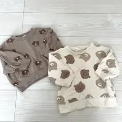 しまむら ミモランド モノリンクル トレーナー