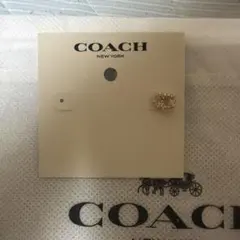 COACH Cロゴ パヴェ ピアス 片耳用