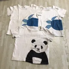 無印良品　Tシャツ90 3点セット