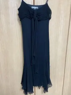 ユナイテッドアローズSLITZ ブラックノースリーブワンピース