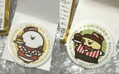 特別2セット　新品 お文具といっしょ　コラボカフェ 缶バッジ ブラインド　①
