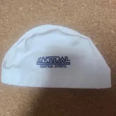 CENTRAL SPORTS 水泳帽 ホワイト　Lサイズ