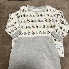 ユニクロ　ピングー　長袖パジャマ 100cm