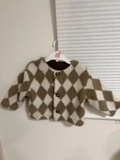 フリースアウター 95 ダイヤモンドパターン