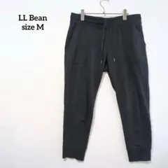 エルエルビーン スウェットパンツ ブラック ドローストリング付き t4511