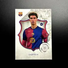 サッカーカード ダルヴィッチ バルセロナ topps 125周年