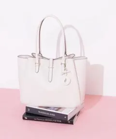 JILLSTUART チャーム付きトートバッグ A4