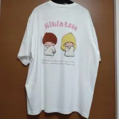 サンリオ　キキララ　リトルツインスターズ サガラ　刺繍　Tシャツ サイズ 3L