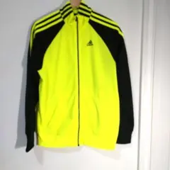 adidas（アディダス） 蛍光イエロー ジャケット　サイズМ
