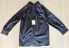 新品　ティアラ　メルローズ　ブラウス　ラグラン　ネイビーシャツのサムネイル
