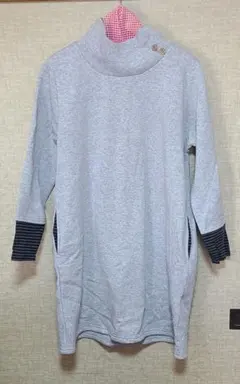 チュニックワンピース ひざ丈ワンピース