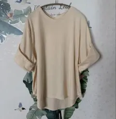 zootie Vネック ドルマンスリーブ風 Tシャツ ゆったりのサムネイル