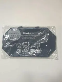 リラックマ　Rilakkuma デニム風　スクエア保冷バッグ　非売品