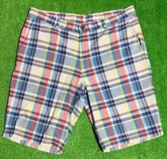 UNIQLO チェックショートパンツ XL