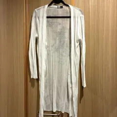 OzzOn カーディガン レア 白 ホワイト 薄手のサムネイル